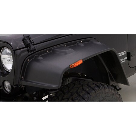 Rampage 07-16 JK WRANGLER & UNLIMITED FLAT STYLE 4PC SMOOTH, STAINLESS BOLTS F 7260630